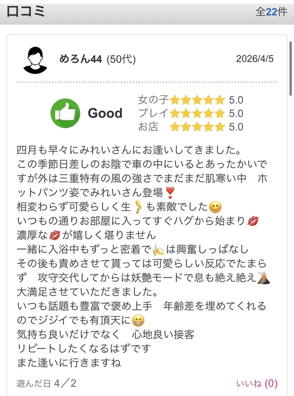 写メ日記 みれい 4/6(月) 11:16